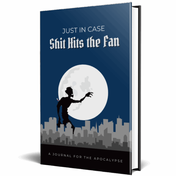 JIC Shit Hits the Fan Hardback Journal Mockup Just in Case Sh*t Hits the Fan